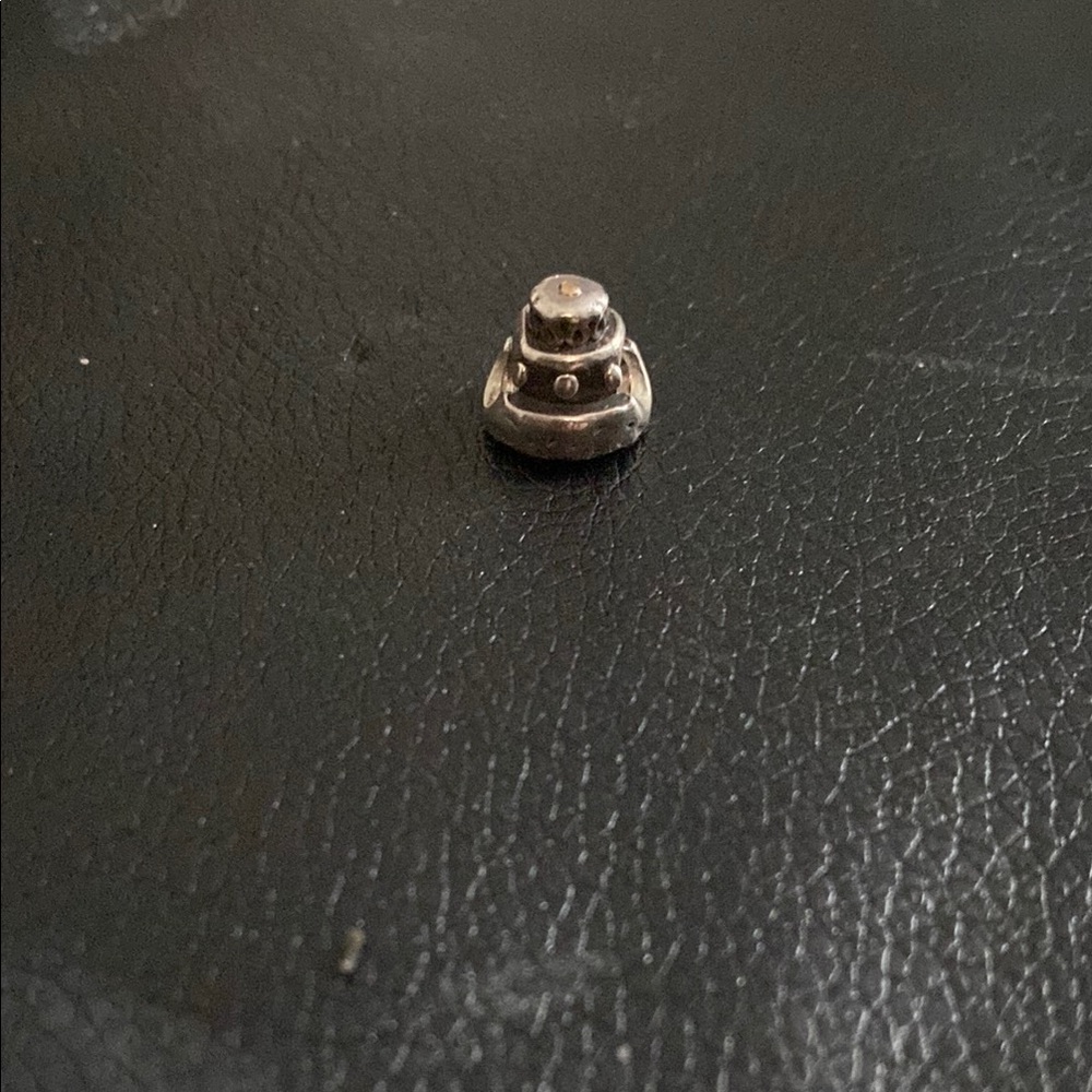 Pandora Sterling silver cake charm